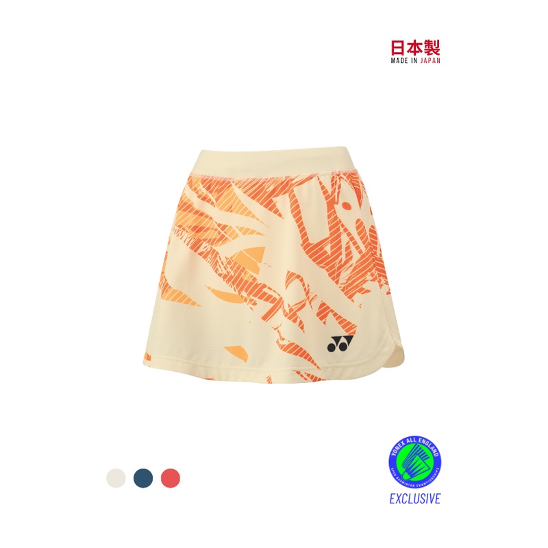 Yonex Women’s Skirt (with inner shorts) 26157YX Cream Cream XS
