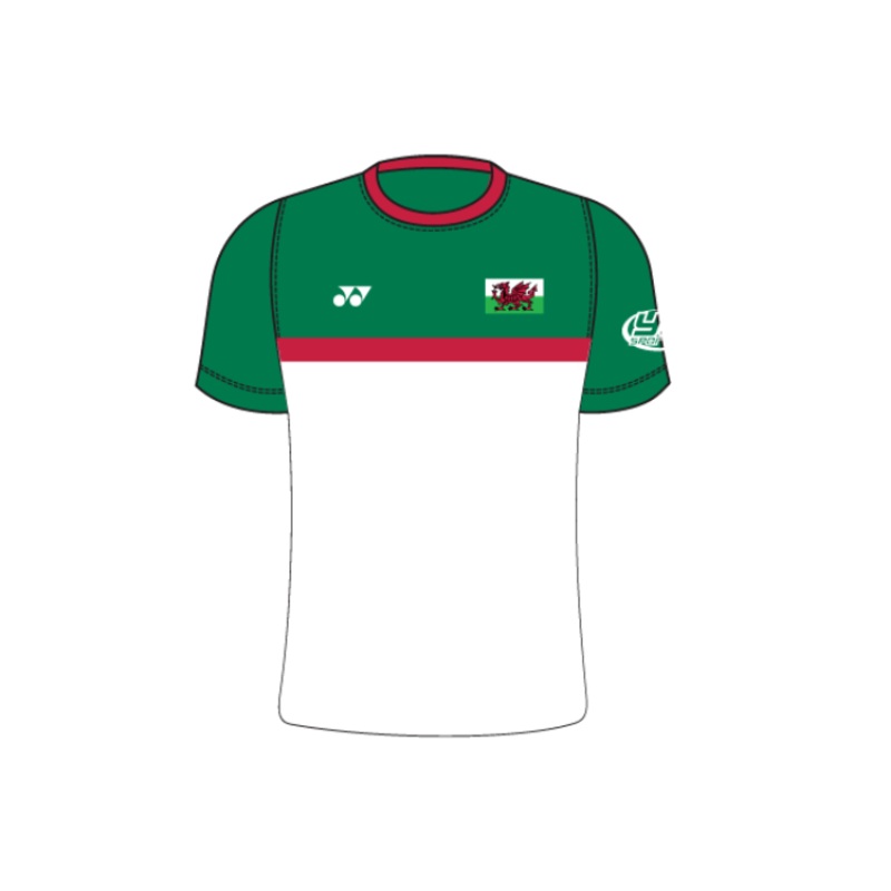 Badminton Wales Senior Power Kit M XS GREEN/RED