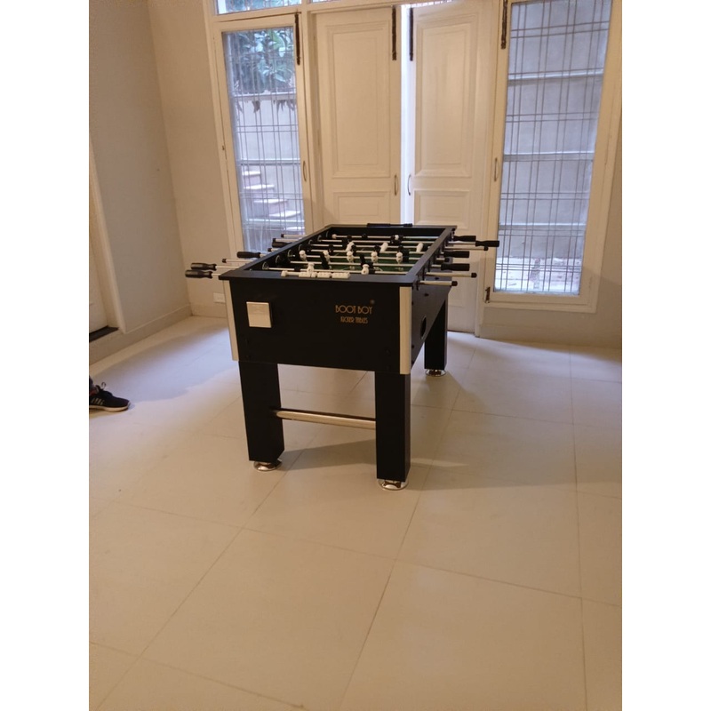 Black Color Foosball Table | Soccer Table | Kibi Sports