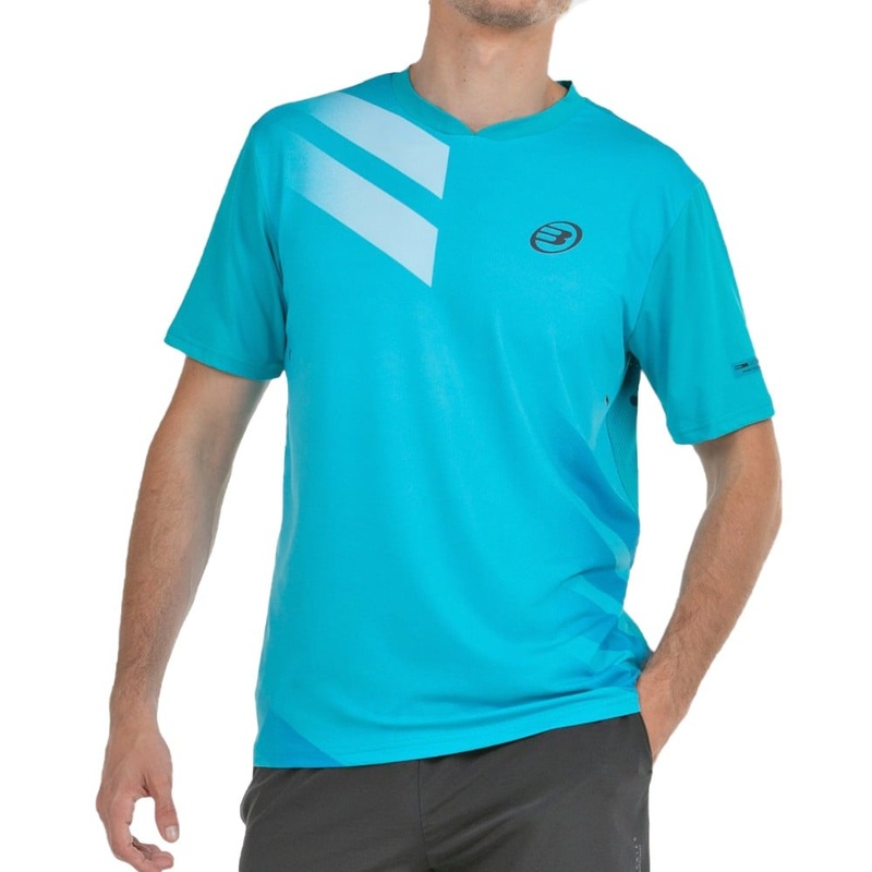 BULLPADEL MARON Turquesa Hombre (Camiseta)