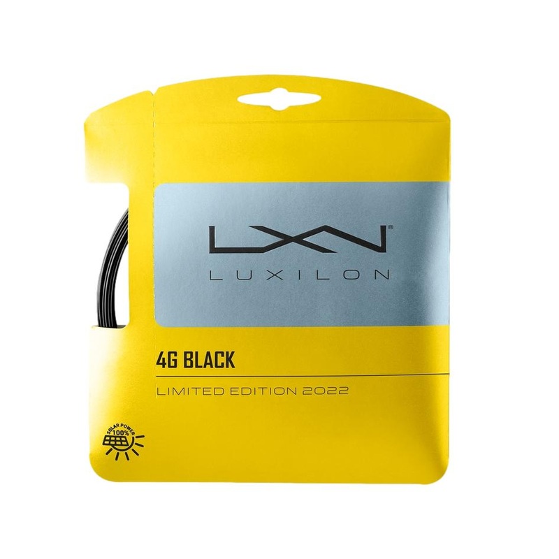Luxilon 4G 125 Black Tennis String