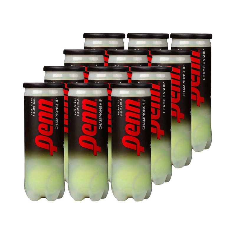 Penn Championship Extra Duty Tennis Balls – 12 Can Case