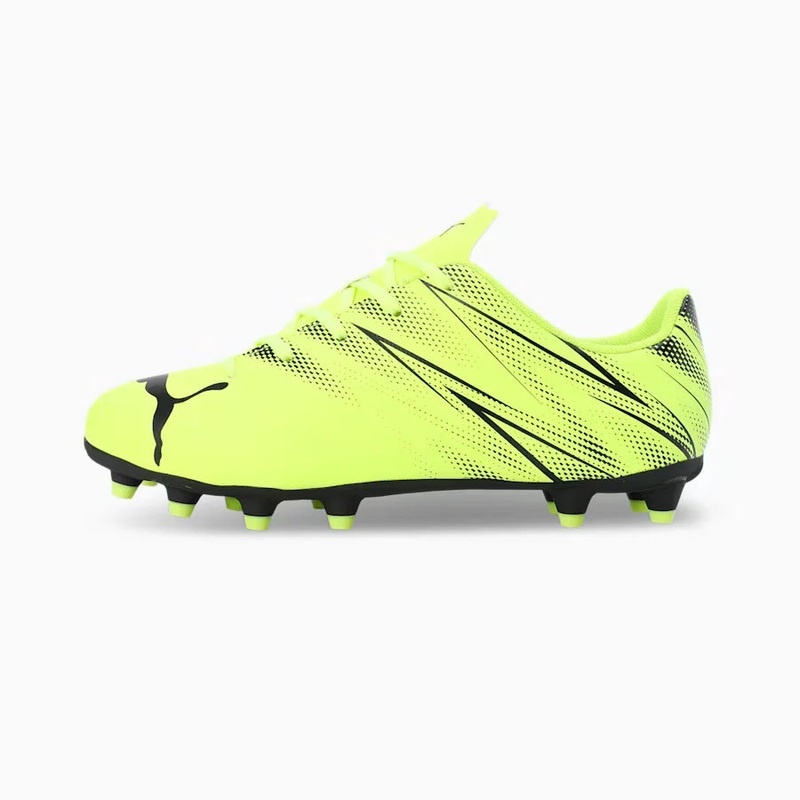 PUMA Attacanto FG/AG Youth Football Studs | Kibi Sports Yellow / Black 4