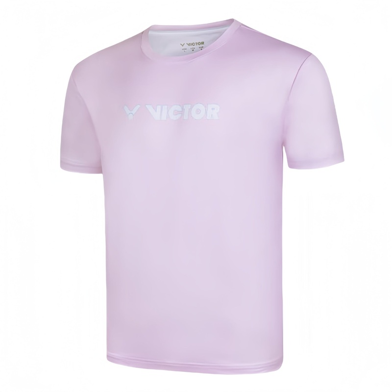 VICTOR TRAINING Series Unisex T-Shirt T-50034-I Pink ASIA S (165CM/84A)