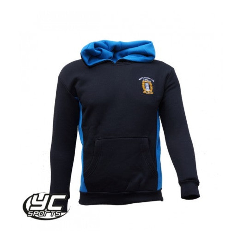 Whitchurch High School PE Hooded Sweatshirt JS 9/10 Black/Darksky