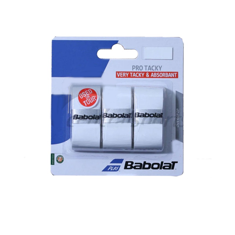 Babolat Pro Tacky (3 Pieces) White 3 Pieces