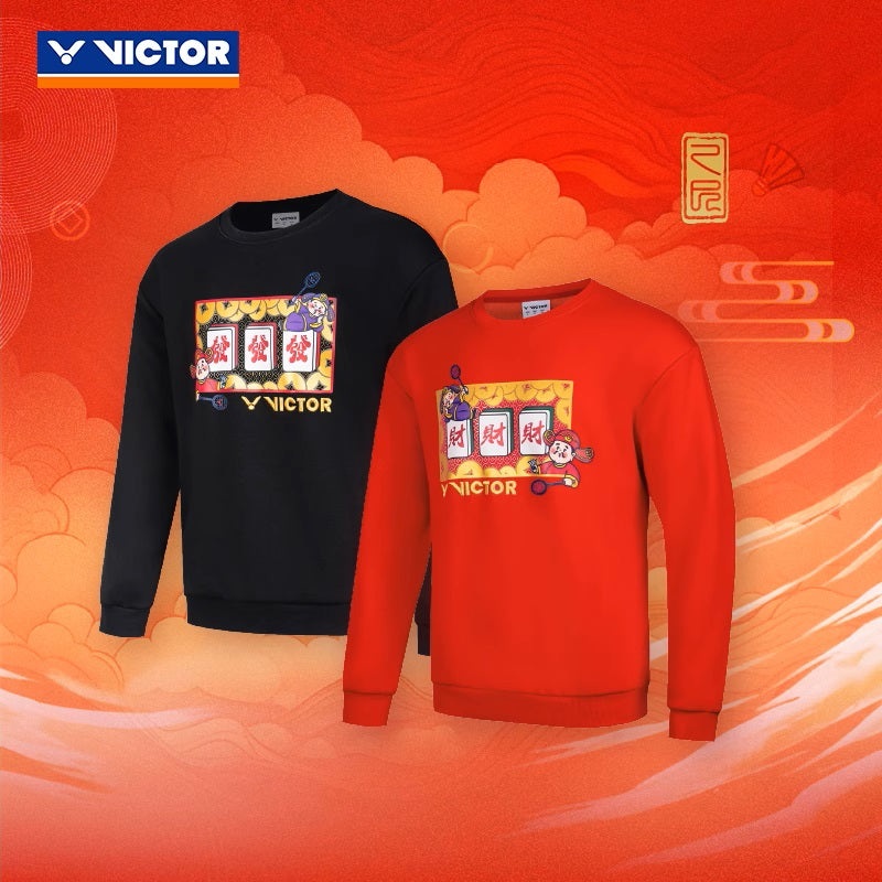 VICTOR UNI Knitted Sweater T-502CNY Black (C) M