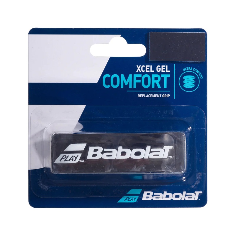 Babolat Xcel Gel Comfort Tennis Grips (Single) Black Black Single