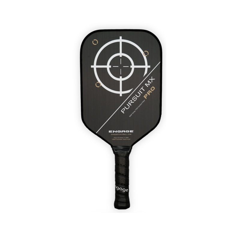 Engage Pursuit Pro MX Paddle | Elongated | Raw T700 Carbon Fiber