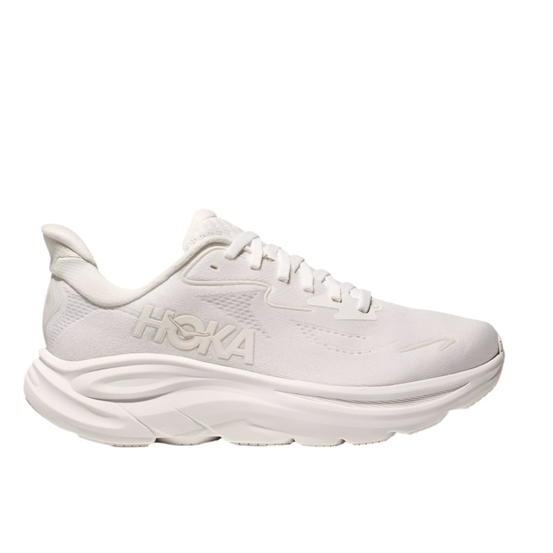 Hoka Women’s Clifton 10 White/White-WWH 5.5 Medium-B