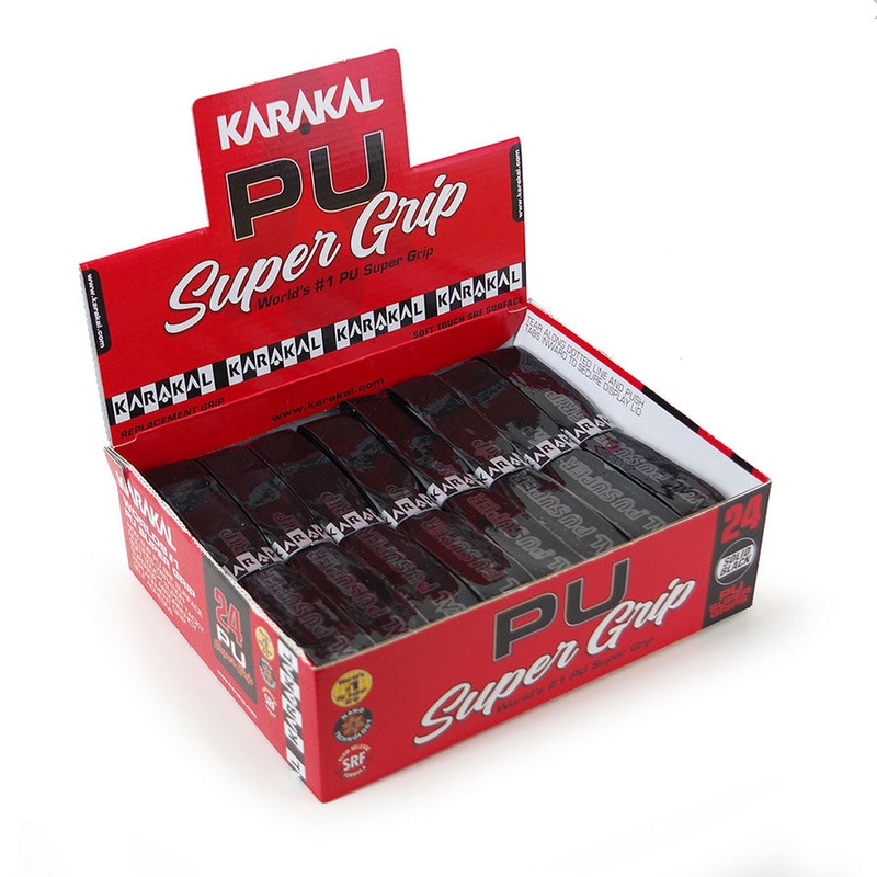 Karakal PU Super Grip (24 Pieces) Black 24 Pieces