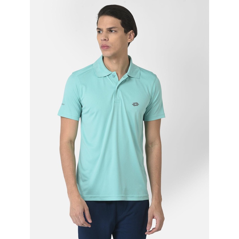 Lotto Men Green Basic Bb Polo S Green F22BB108-077