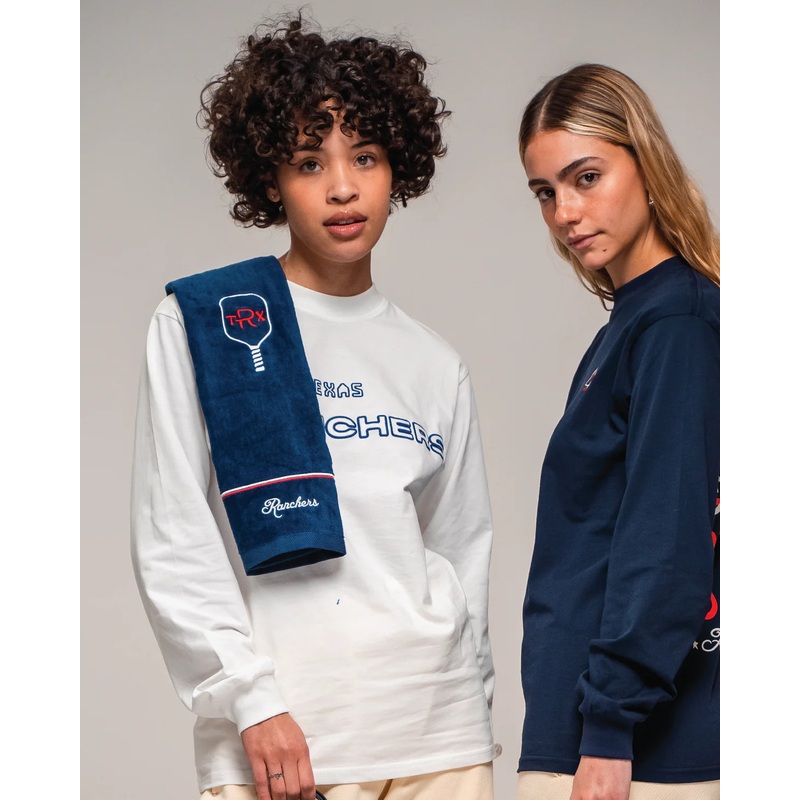 NAVY SWEAT TOWEL