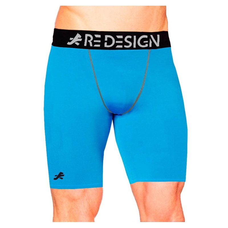 ReDesign Nylon Compression Shorts and Half Tights | Men | KIBI Sports Black Small