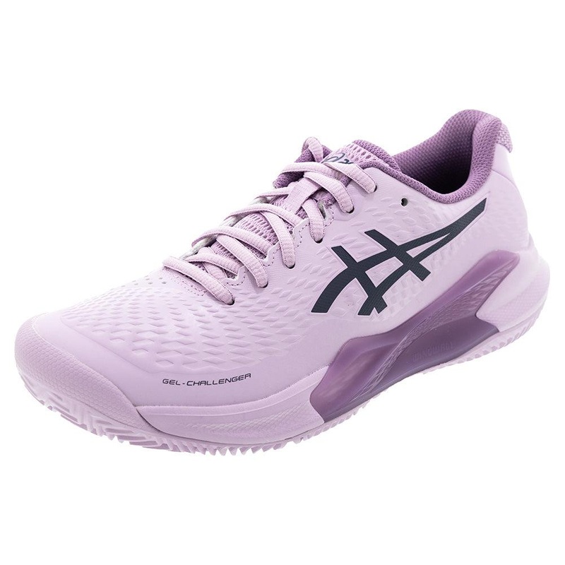 Women`s GEL-Challenger 14 Clay Tennis Shoes Light Ube and Indigo Fog