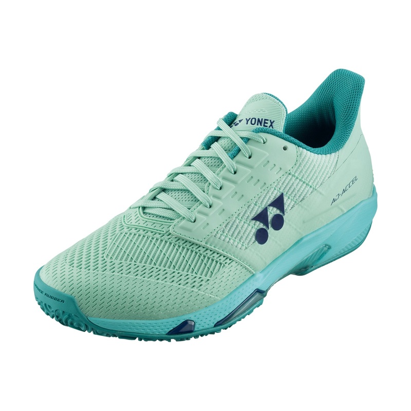 YONEX 2025 Power Cushion AD-ACCEL WOMEN’S Tennis Shoes (Clay Court) – Peppermint US(M) 6.5 / US(W) 8 / UK 6 / EU 39 / 24.5 CM