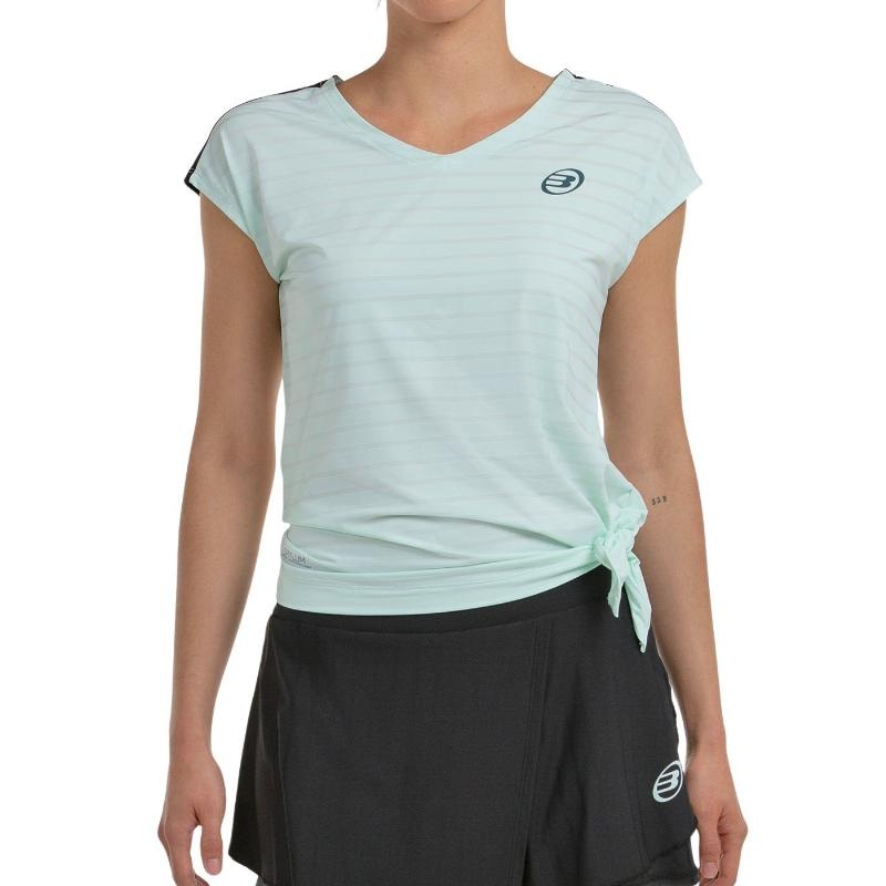 Camiseta Bullpadel Adoros Verde Agua Bicolor