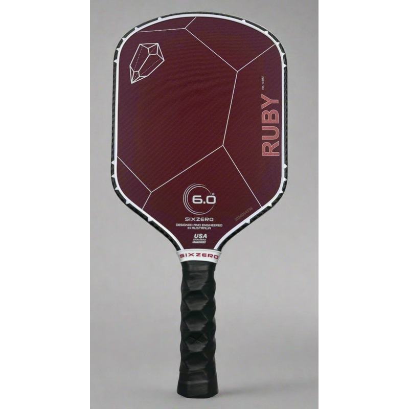 Custom Six Zero Ruby Pickleball Paddle – Blackout