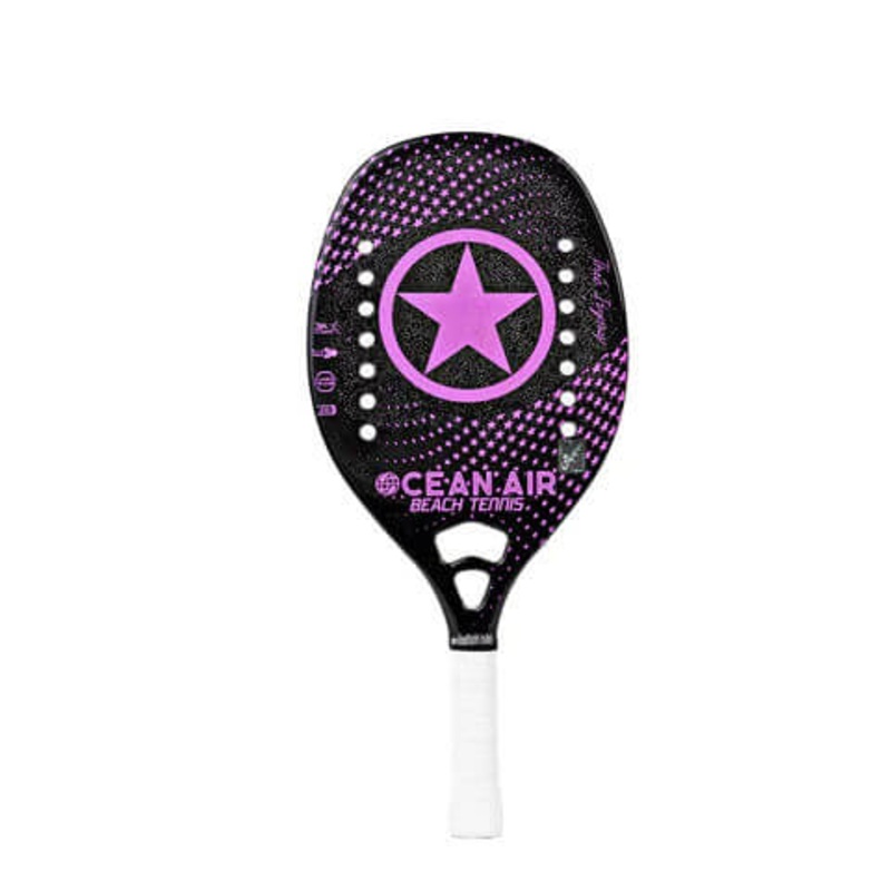 Ocean Air 2022 TANK 3 PURPLE Beach Tennis Racket with Glipper Textured