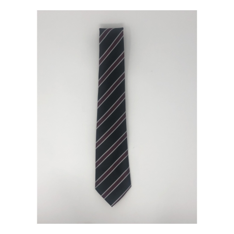 St Teilos CIW 6th Form Tie 52 BLACK/MAROON