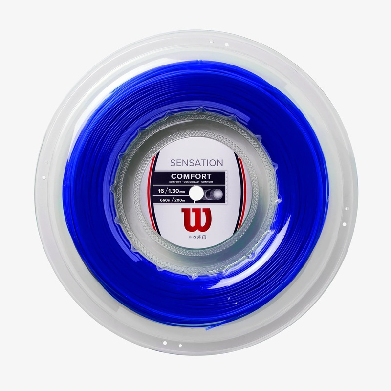 Wilson Sensation Blue 16 (WR910116) Tennis String Reel BLUE 1.30mm/200m