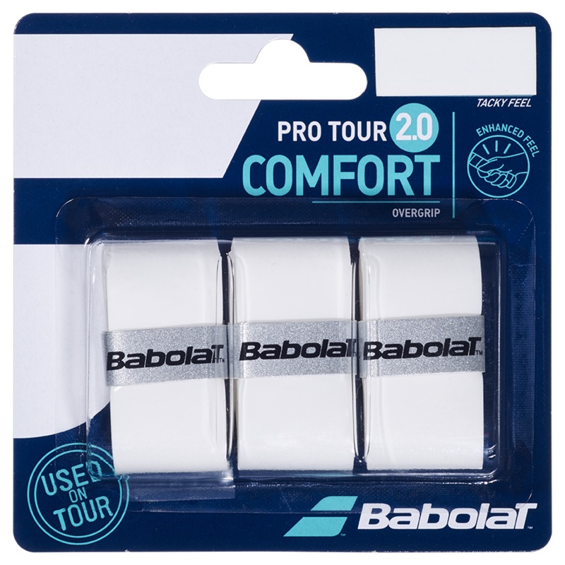 Babolat Pro Tour 2.0 Comfort 3 Pack White