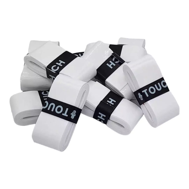 BT4U TOUCHi GRIP  – 12 Pack of OverGrips –  White