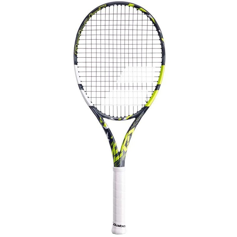 Demo Babolat Pure Aero Team 100 285g Strung Tennis Racket G2 GREY/YELLOW/WHITE