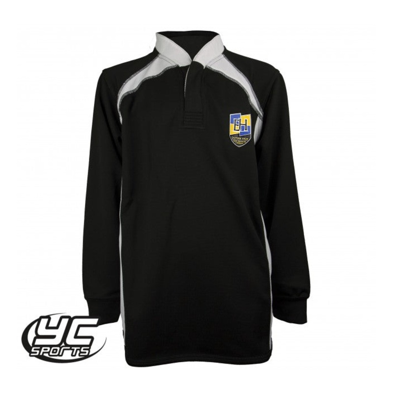 Eastern High School Rugby Jersey JS 9/10 BLACK/WHITE