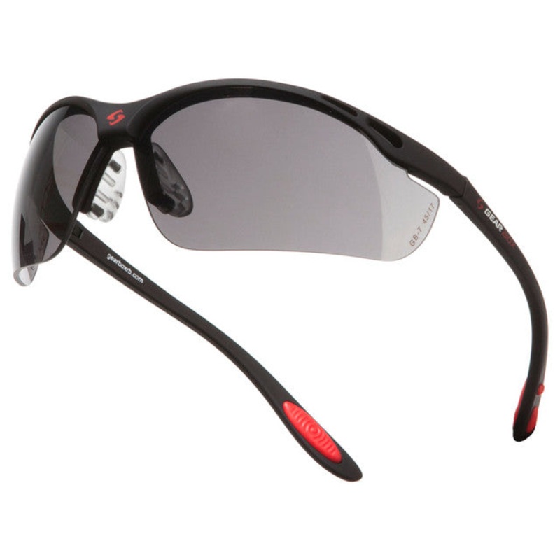 Gearbox Vision Eyewear – Black Frame Smoke Lens