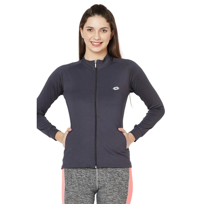 Lotto Jacket Sienna Pl Sweatshirt S Grey F21T5678-020