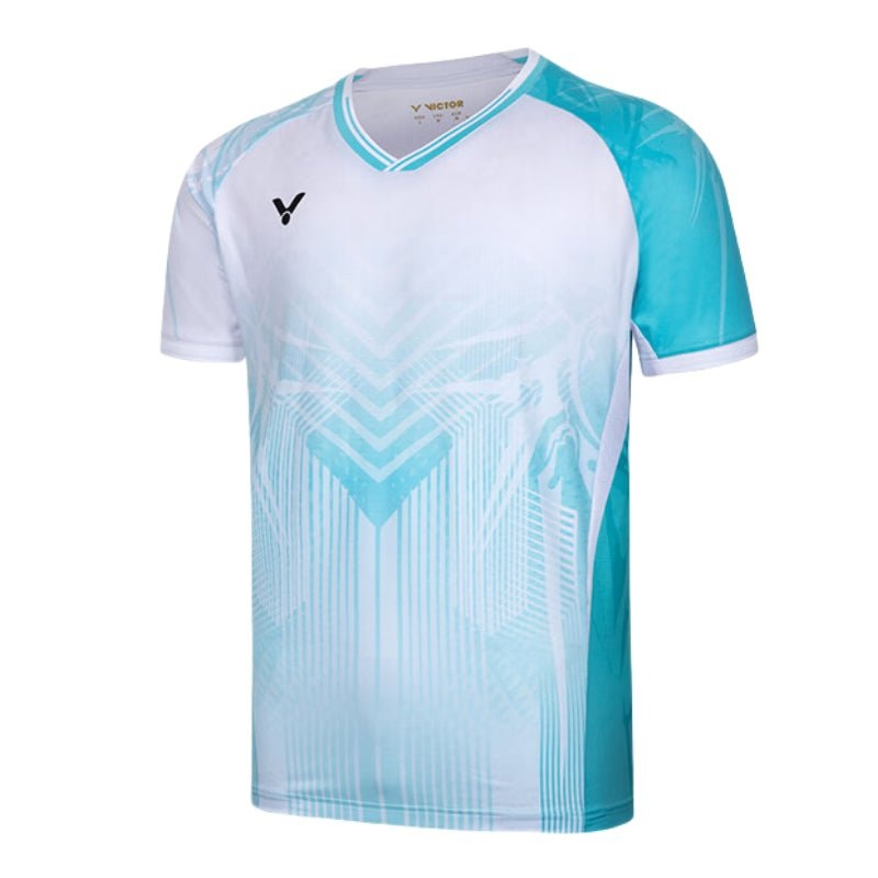 VICTOR 2025 Tournament Series Unisex T-Shirt – T-55060-M Aqua ASIA M (170/84Y)