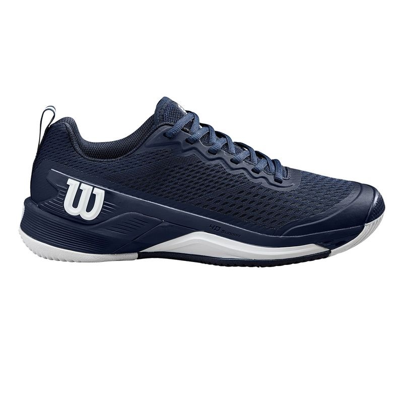 Wilson Men’s Rush Pro 4.5 Tennis Shoes Navy White