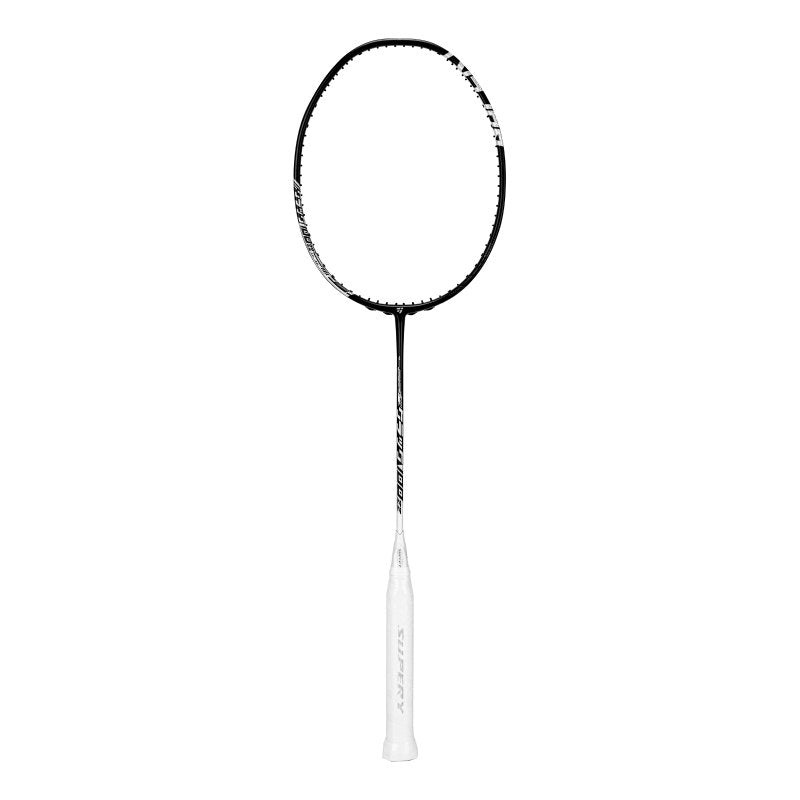 (CLEARANCE) OGKILS LD100ZZ (Multiple Colors) Badminton Racquet  Unstrung & Free Grip White/Black 3U (Avg. 88g) G5