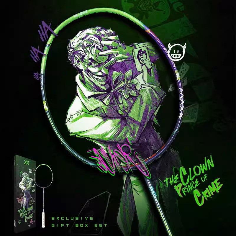 MAXX The Clown Prince of Crime Badminton Racket Box Set 3U (84+2g) G6