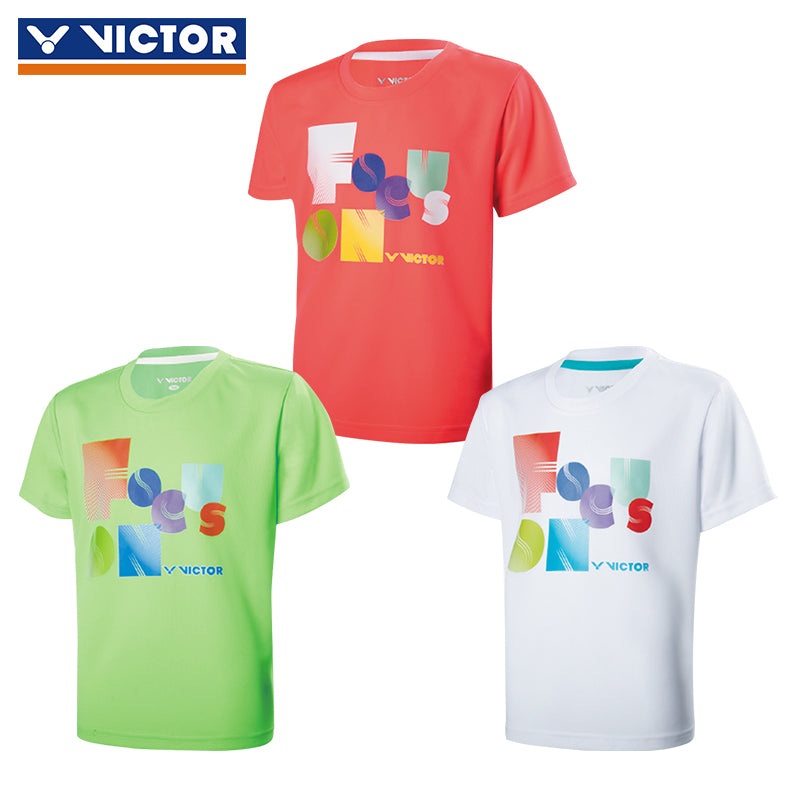 Victor Junior T-shirt T-72027 White 150cm