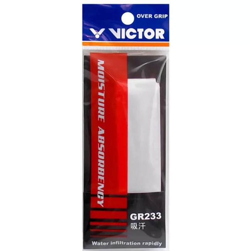 VICTOR Overgrip (1 Wrap) GR233 Multiple Colors White