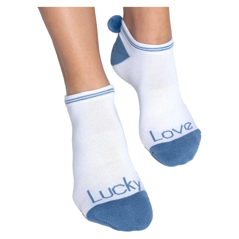 Women`s Sunset Spin Low Cut Tennis Socks Electric Blue