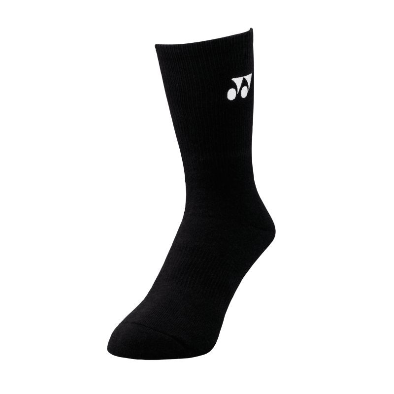 YONEX Sport Crew Socks (Made in Japan) 19120YX Black S (22cm-25cm)