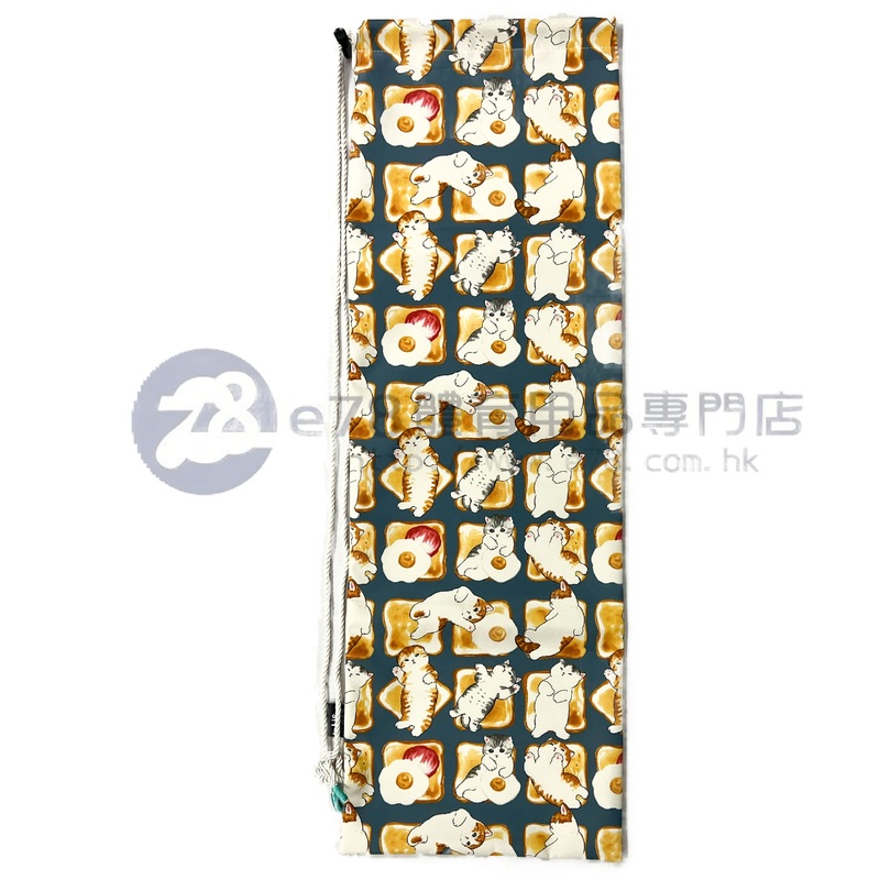 Handmade Water Resistant Racket Case (Bread cat161 Bread cat