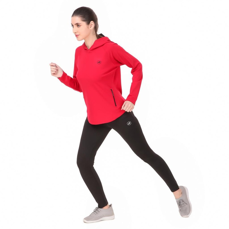 ReDesign Performance Hoodie | Women | KIBI Sports M Red