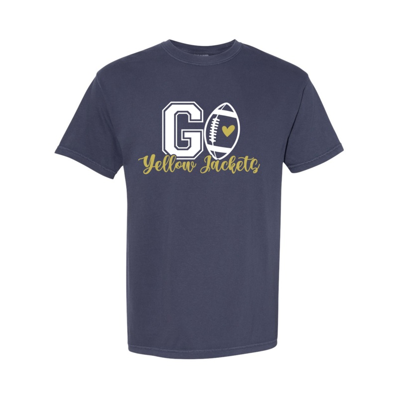 TCC Athletic Booster Club Go Yellow Jackets Shirt