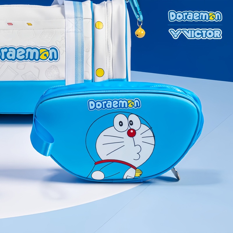 VICTOR x Doraemon Toiletry Bag BG1205DRM Hawaiian Blue