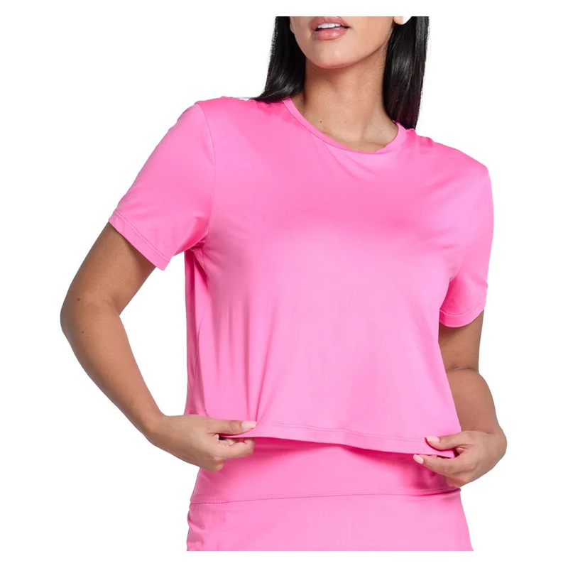 Women`s LUV Power Box Tennis Top Taffy