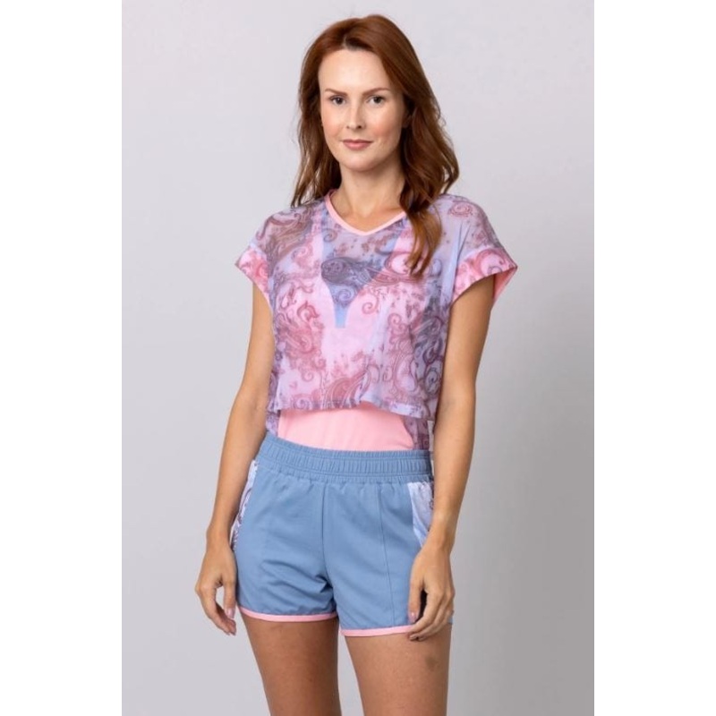 Women’s Sofibella Dancing Paisley Cover Up Extra Small