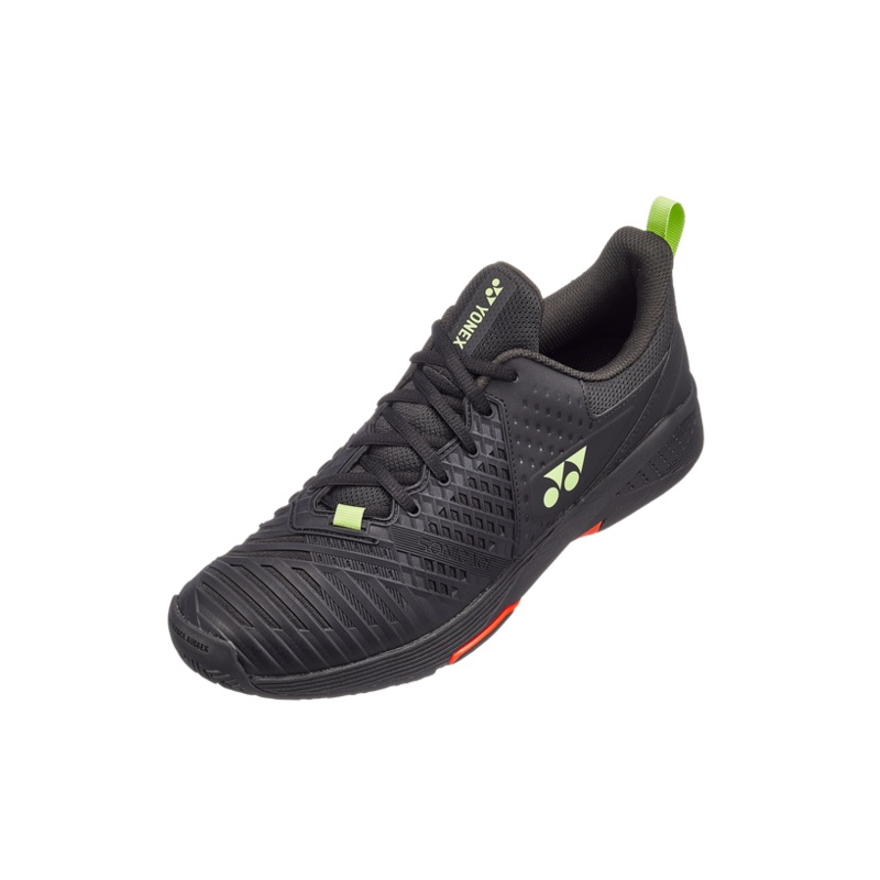 Yonex 2022 Power Cushion Sonicage 3 Men Court Shoes [Black/Lime]