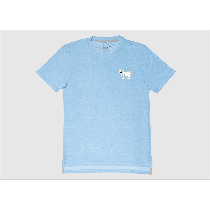 Goat USA Youth OG Athletic T-Shirt Carolina Blue Youth Small