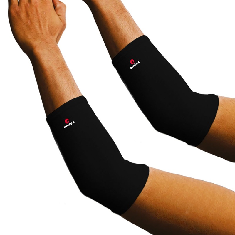 Omtex Super Elbow Black pair | KIBI Sports