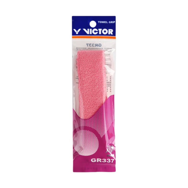 VICTOR 2025 CAPSULE Collection Thick Towel Grip (1 Wrap) GR337CPS I-Pink