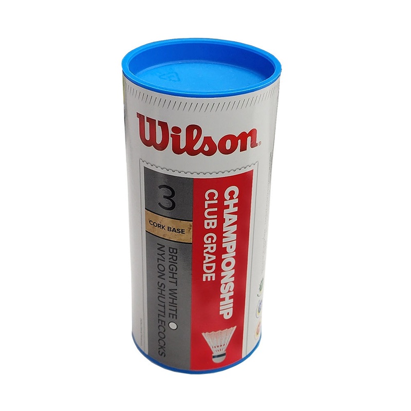 Wilson Championship Nylon Badminton Shuttlecocks (White)